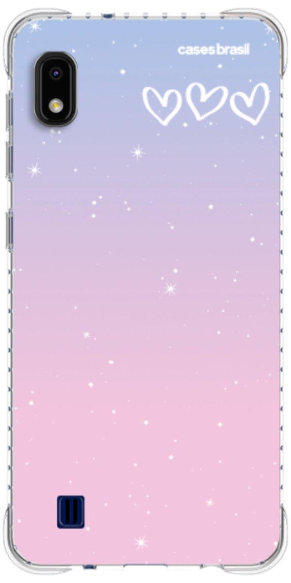Capinha para Celular Degradê Céu Rosa