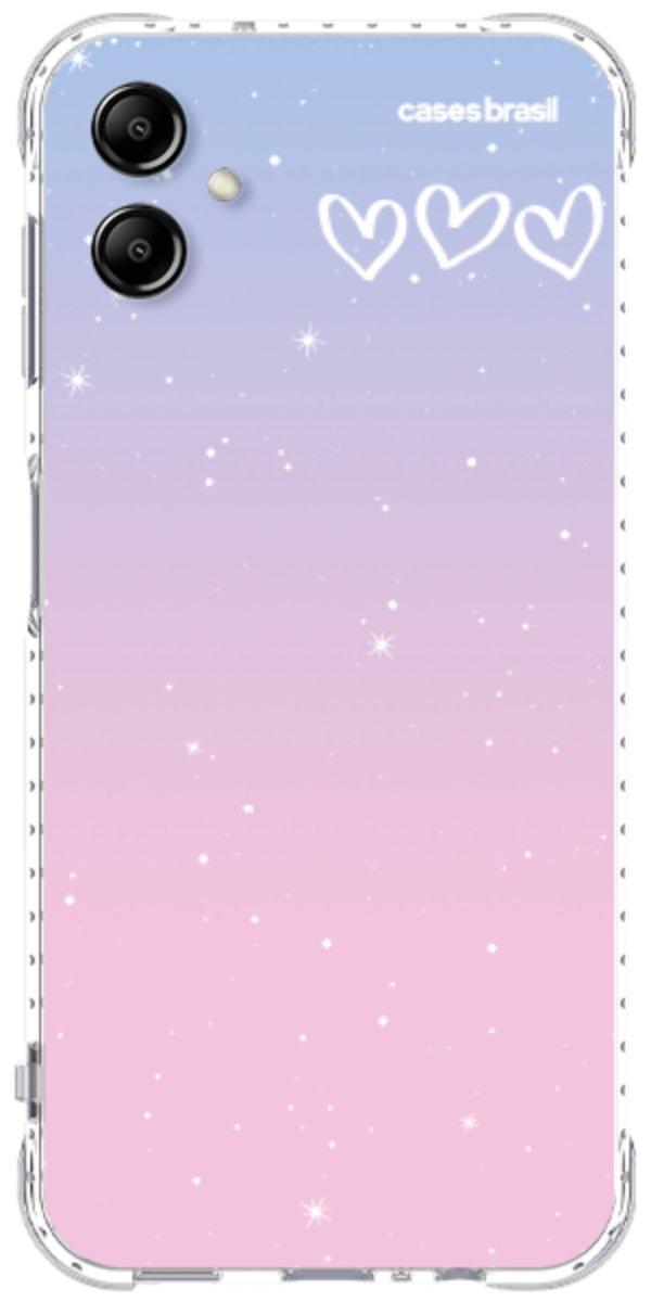 Capinha para Celular Degradê Céu Rosa