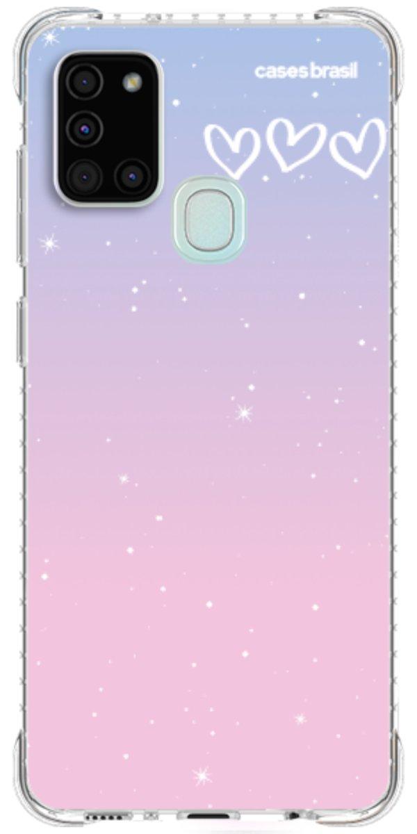 Capinha para Celular Degradê Céu Rosa