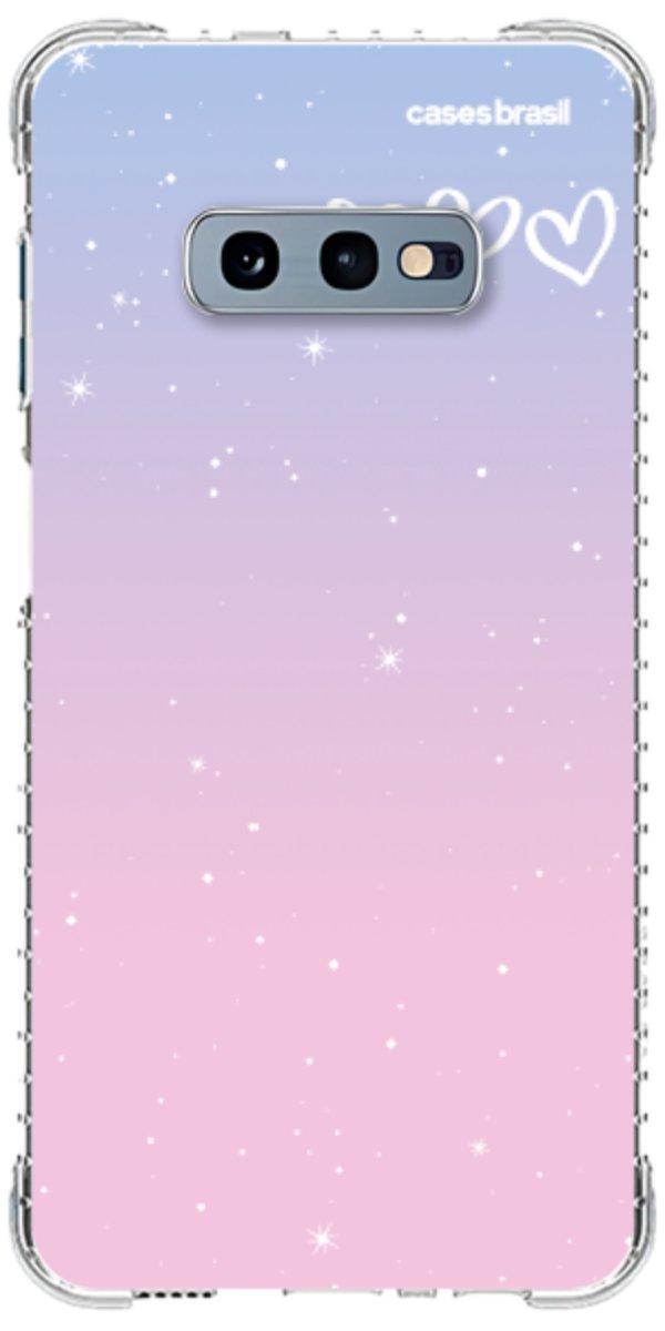 Capinha para Celular Degradê Céu Rosa