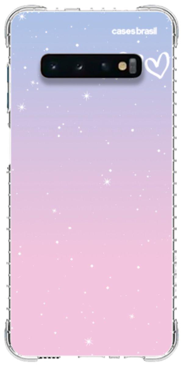 Capinha para Celular Degradê Céu Rosa