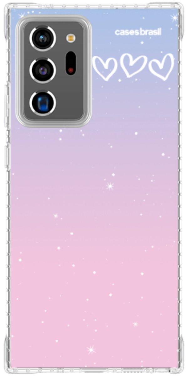 Capinha para Celular Degradê Céu Rosa