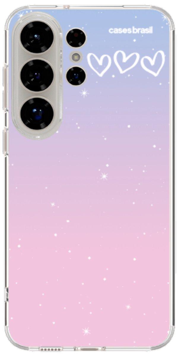 Capinha para Celular Degradê Céu Rosa