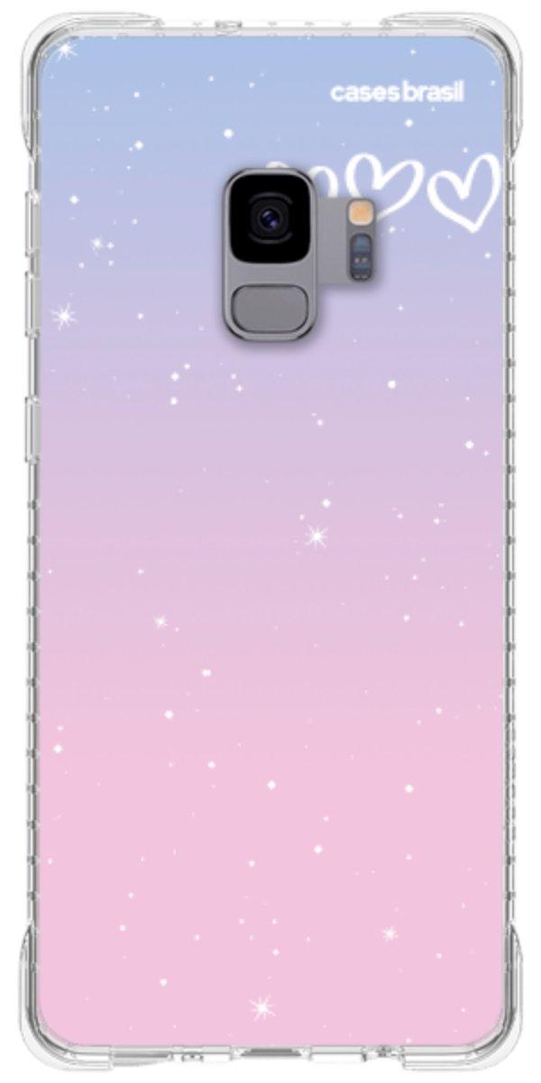 Capinha para Celular Degradê Céu Rosa