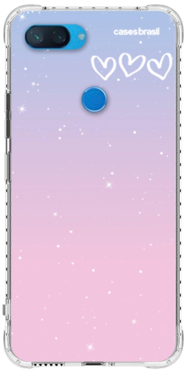 Capinha para Celular Degradê Céu Rosa