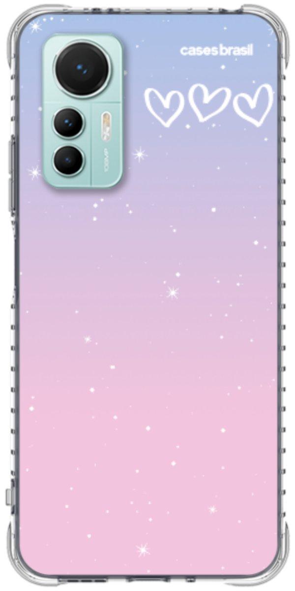 Capinha para Celular Degradê Céu Rosa