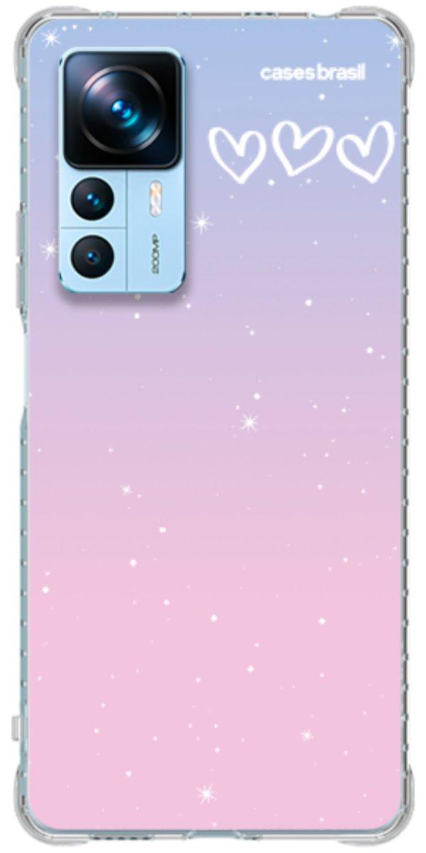Capinha para Celular Degradê Céu Rosa