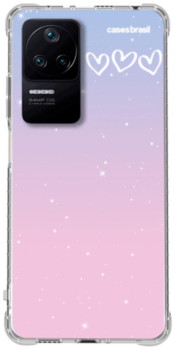Capinha para Celular Degradê Céu Rosa