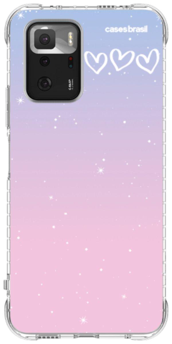 Capinha para Celular Degradê Céu Rosa