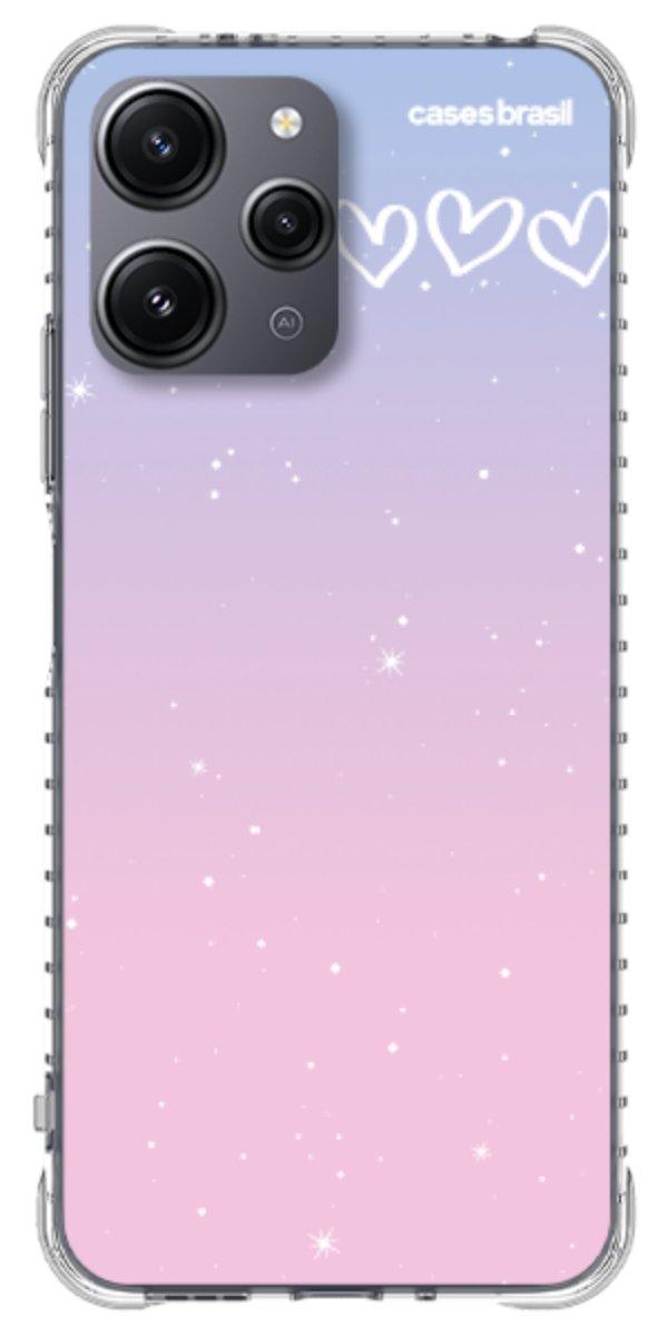 Capinha para Celular Degradê Céu Rosa
