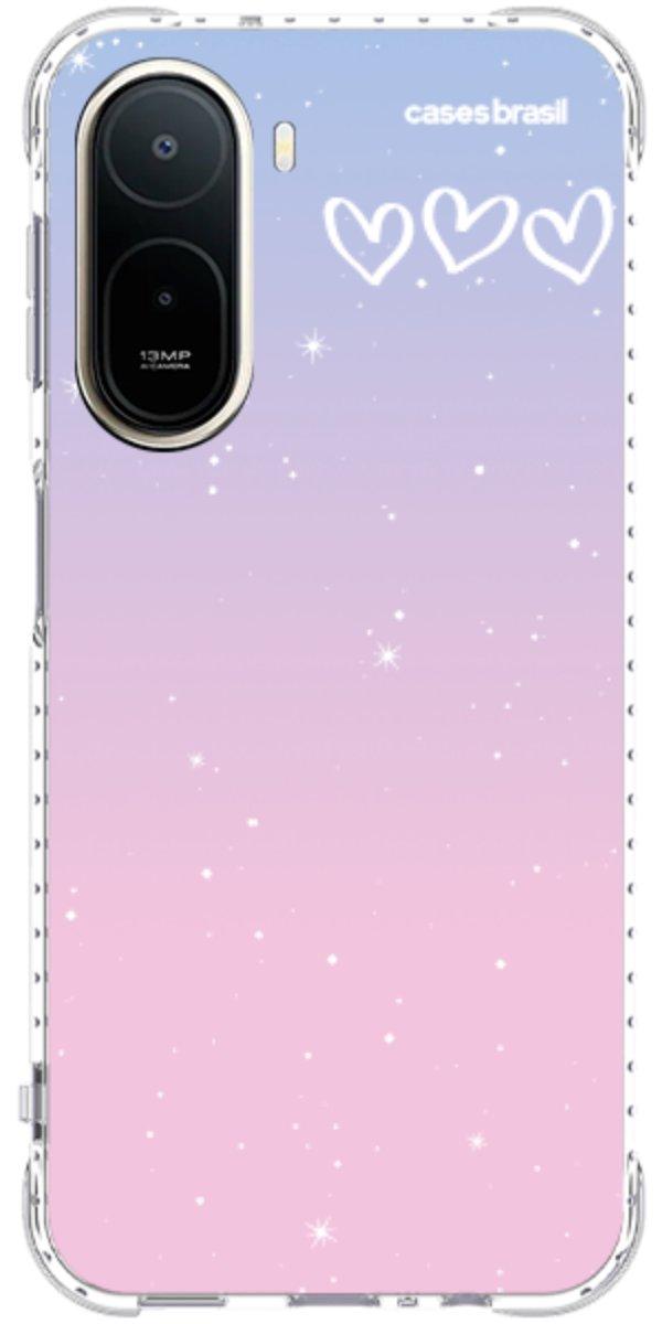 Capinha para Celular Degradê Céu Rosa