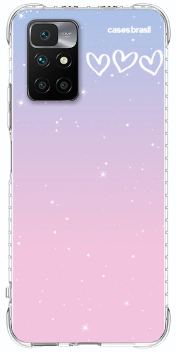 Capinha para Celular Degradê Céu Rosa