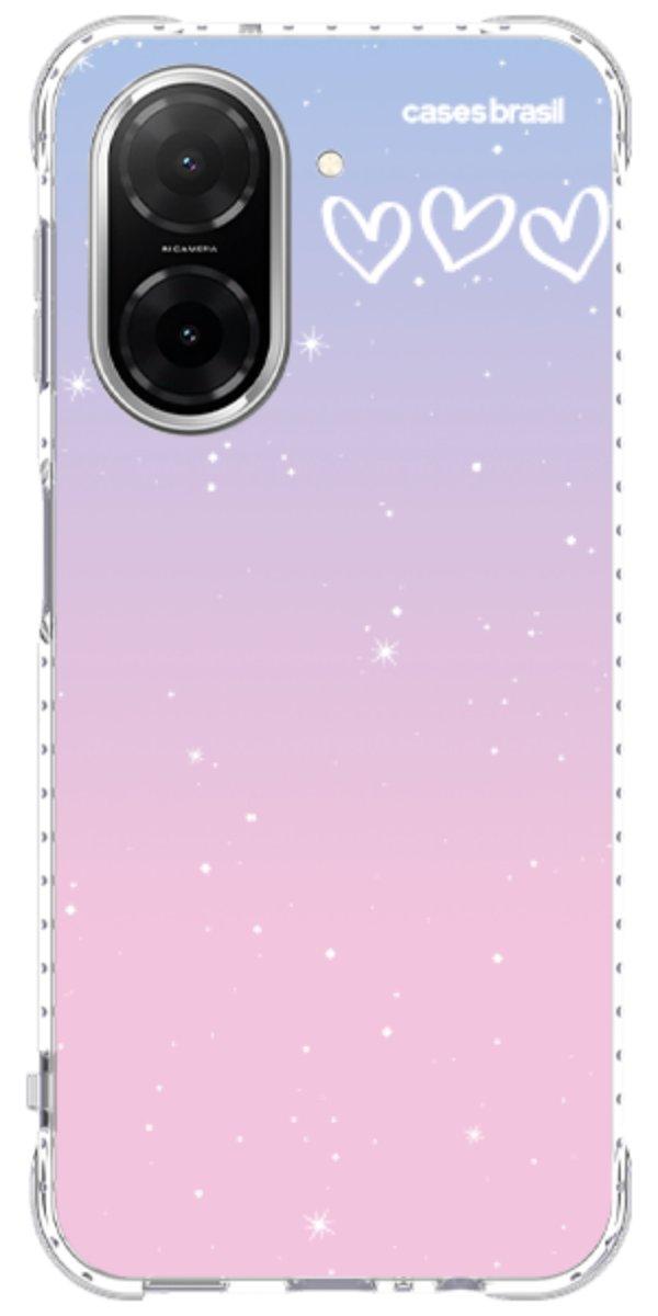 Capinha para Celular Degradê Céu Rosa