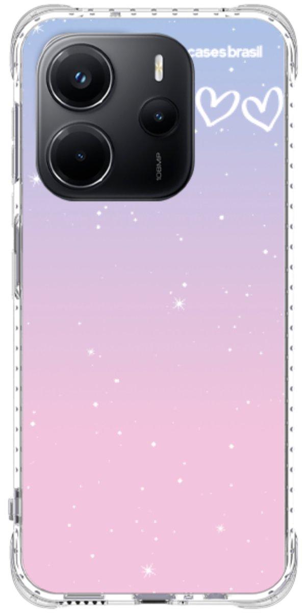 Capinha para Celular Degradê Céu Rosa