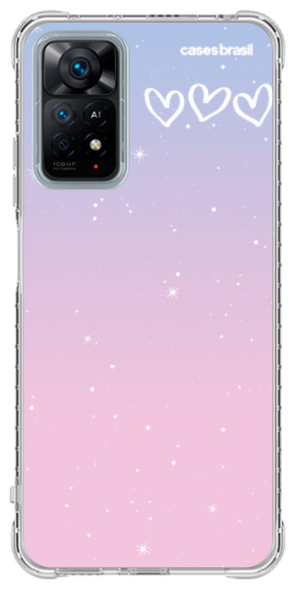 Capinha para Celular Degradê Céu Rosa