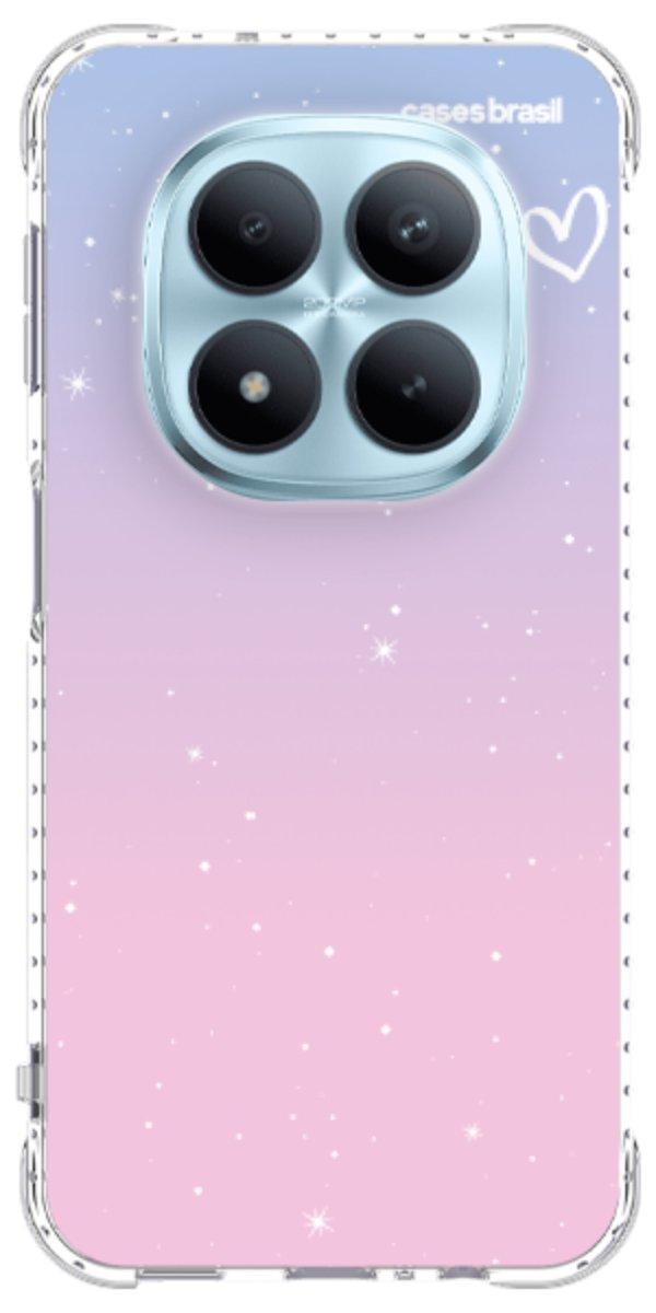 Capinha para Celular Degradê Céu Rosa