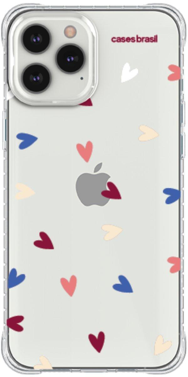 Capinha para Celular Corações Coloridos