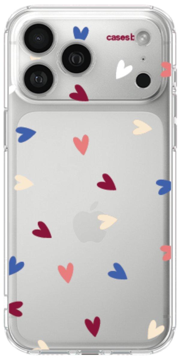 Capinha para Celular Corações Coloridos