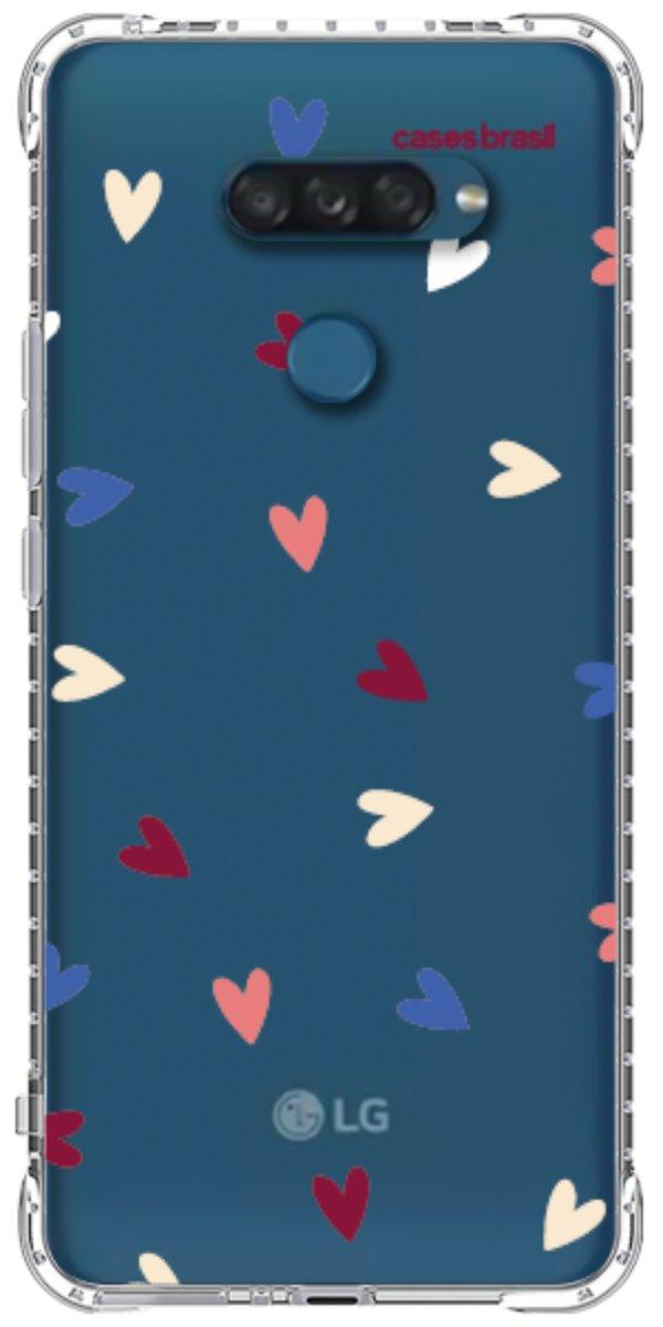 Capinha para Celular Corações Coloridos