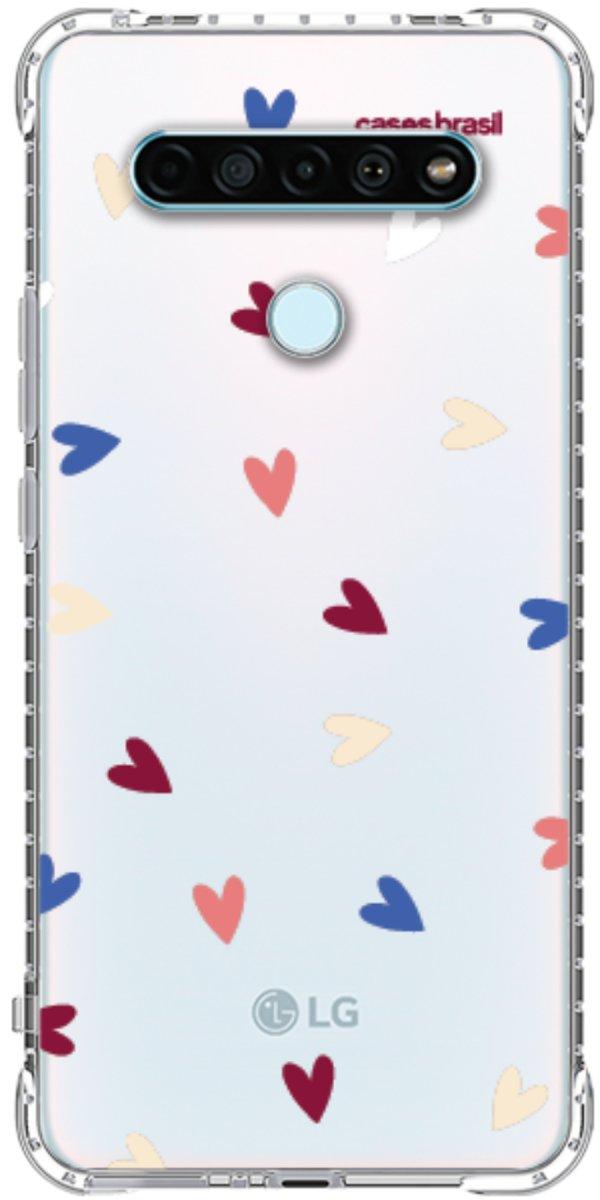 Capinha para Celular Corações Coloridos