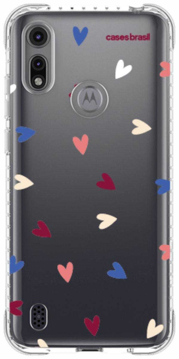 Capinha para Celular Corações Coloridos