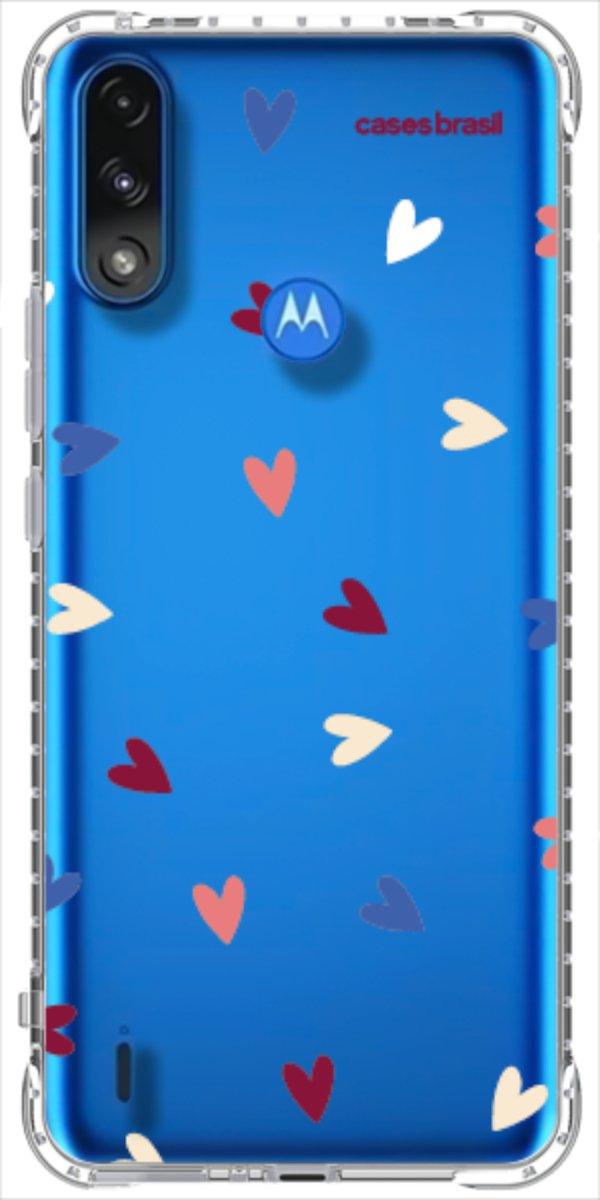Capinha para Celular Corações Coloridos