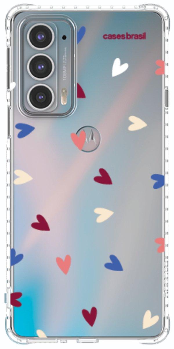 Capinha para Celular Corações Coloridos