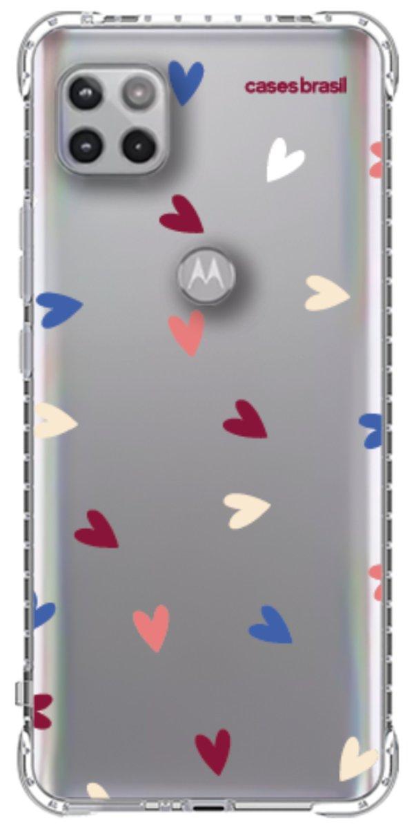 Capinha para Celular Corações Coloridos