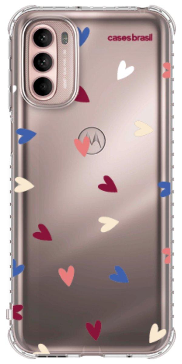 Capinha para Celular Corações Coloridos