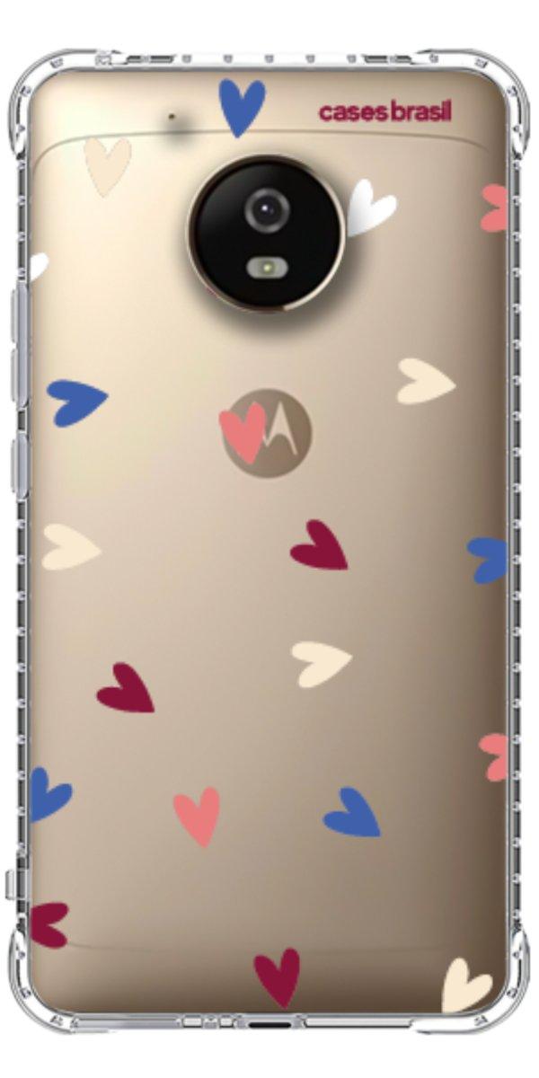 Capinha para Celular Corações Coloridos
