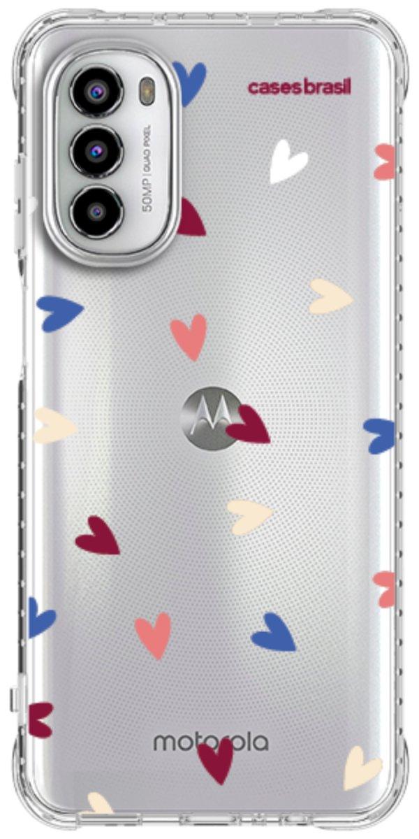 Capinha para Celular Corações Coloridos