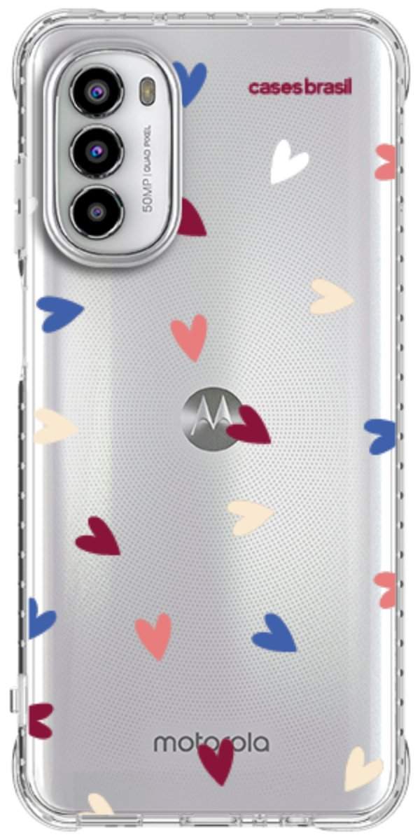 Capinha para Celular Corações Coloridos