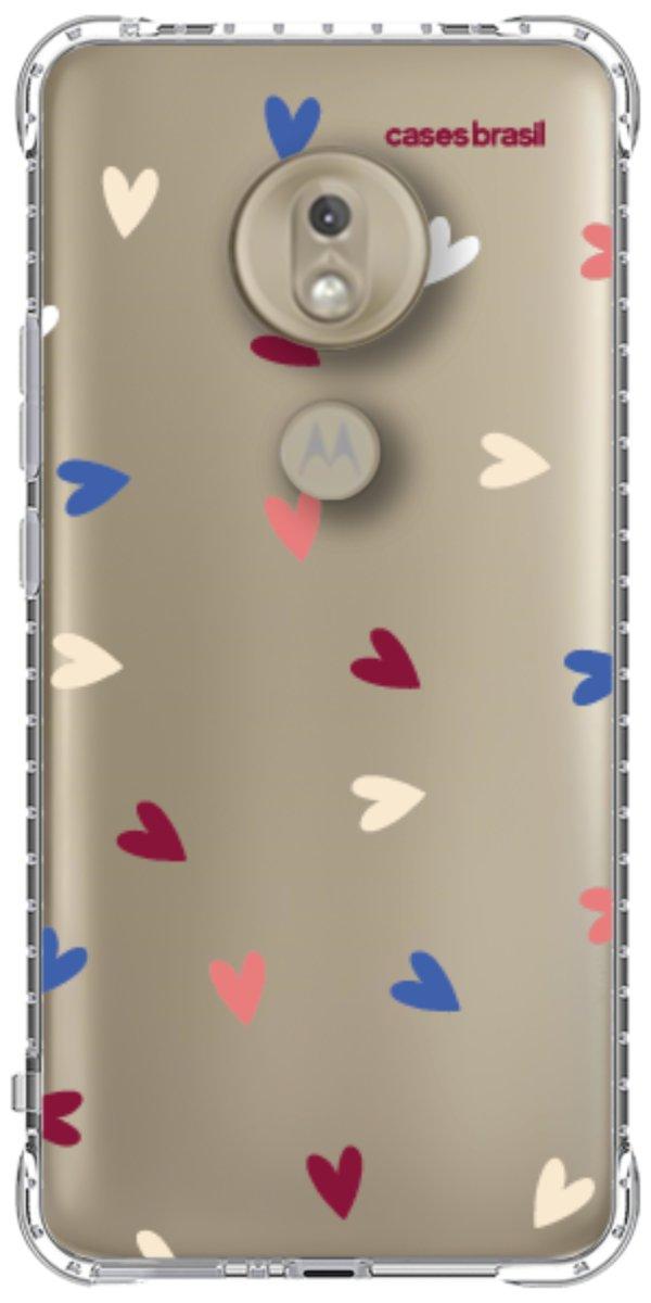 Capinha para Celular Corações Coloridos