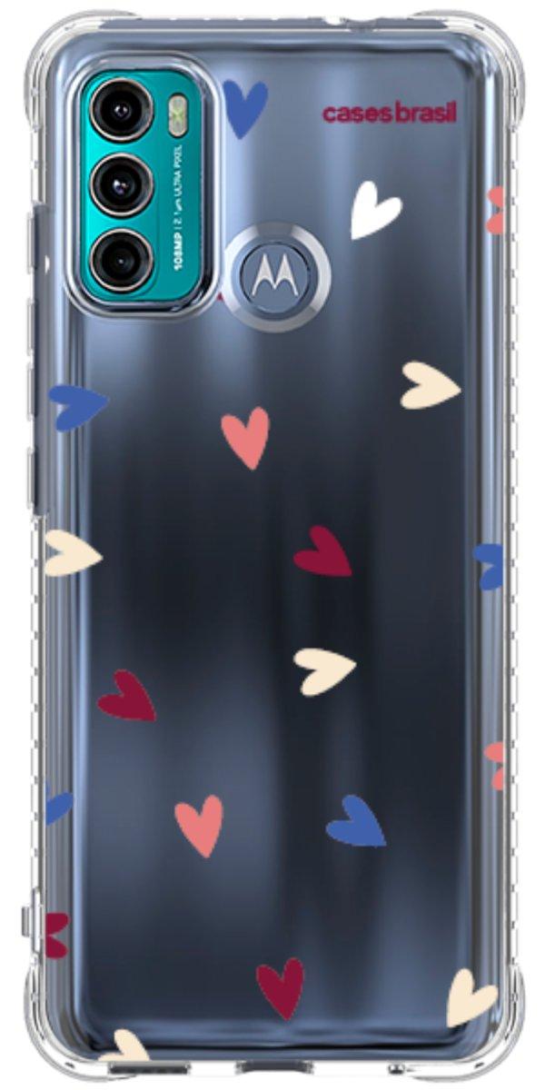Capinha para Celular Corações Coloridos