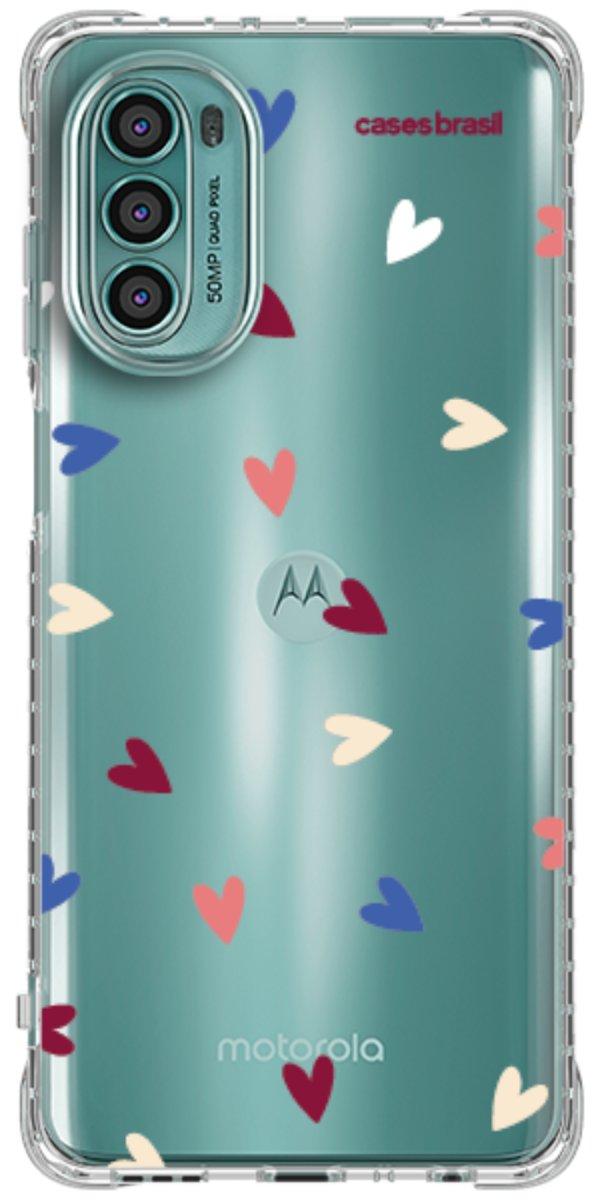 Capinha para Celular Corações Coloridos