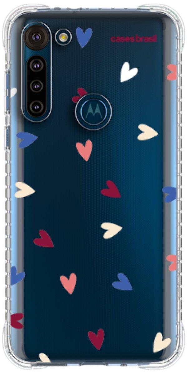 Capinha para Celular Corações Coloridos