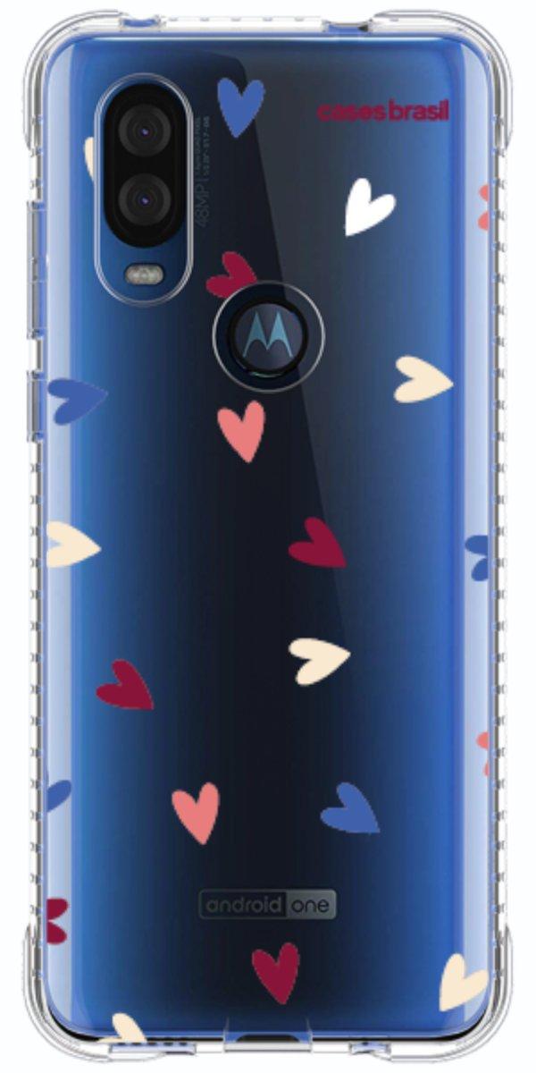 Capinha para Celular Corações Coloridos