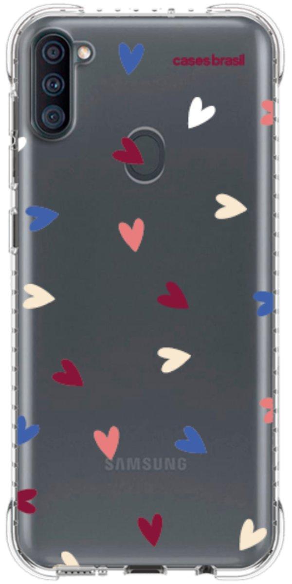 Capinha para Celular Corações Coloridos