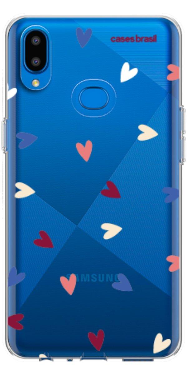 Capinha para Celular Corações Coloridos