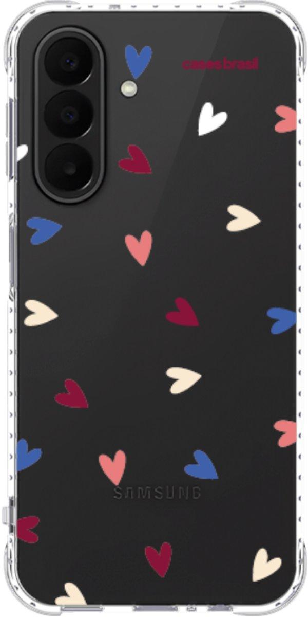 Capinha para Celular Corações Coloridos