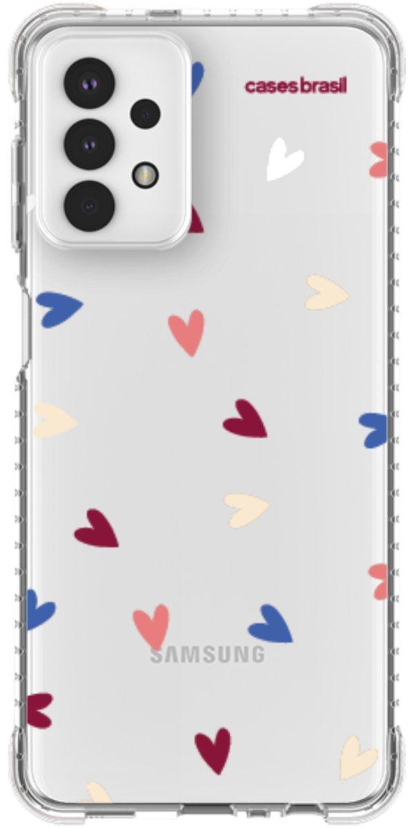 Capinha para Celular Corações Coloridos