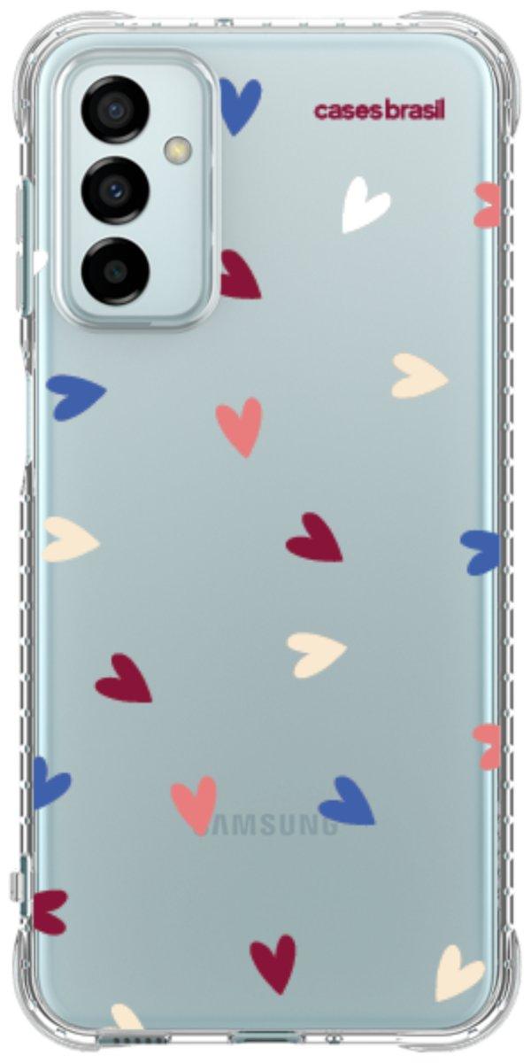 Capinha para Celular Corações Coloridos