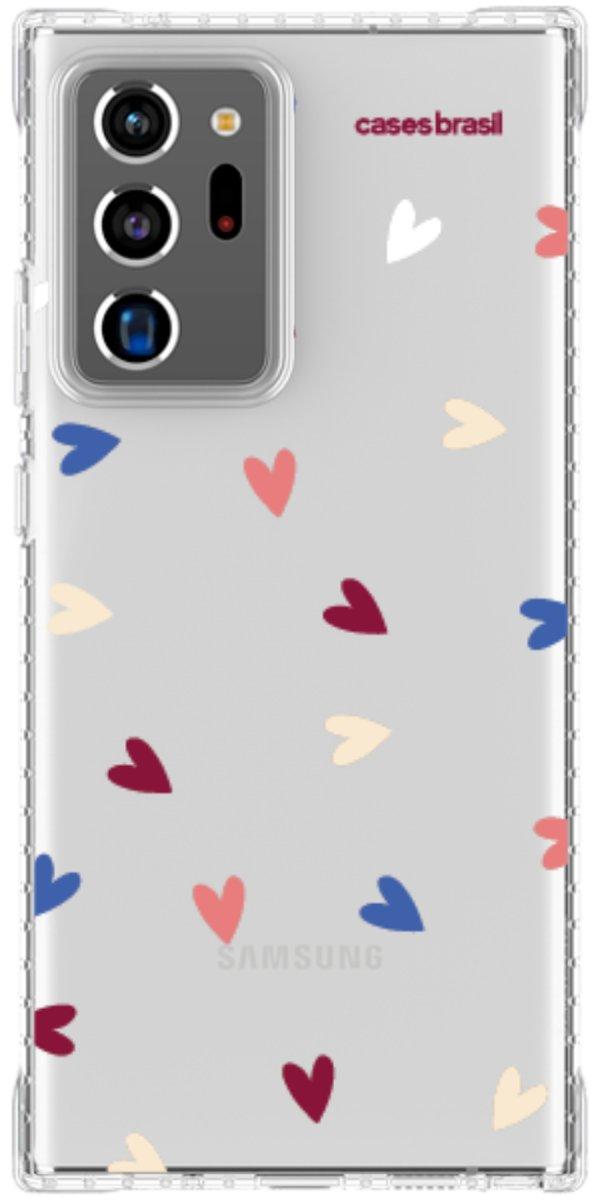 Capinha para Celular Corações Coloridos
