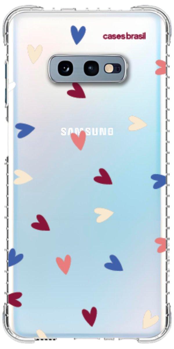 Capinha para Celular Corações Coloridos