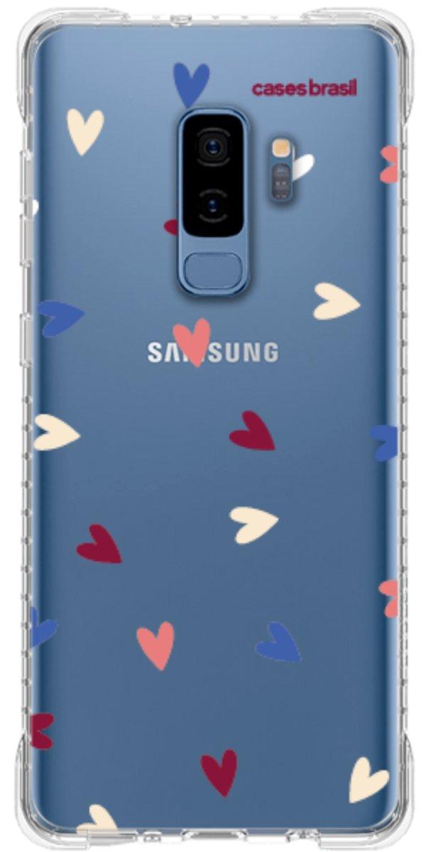 Capinha para Celular Corações Coloridos