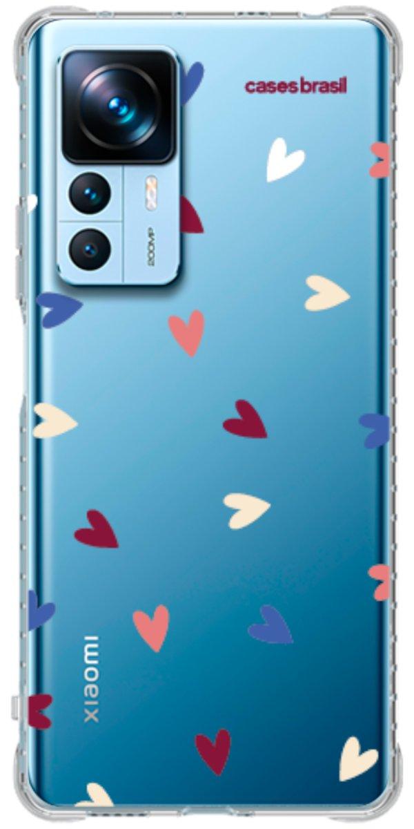 Capinha para Celular Corações Coloridos
