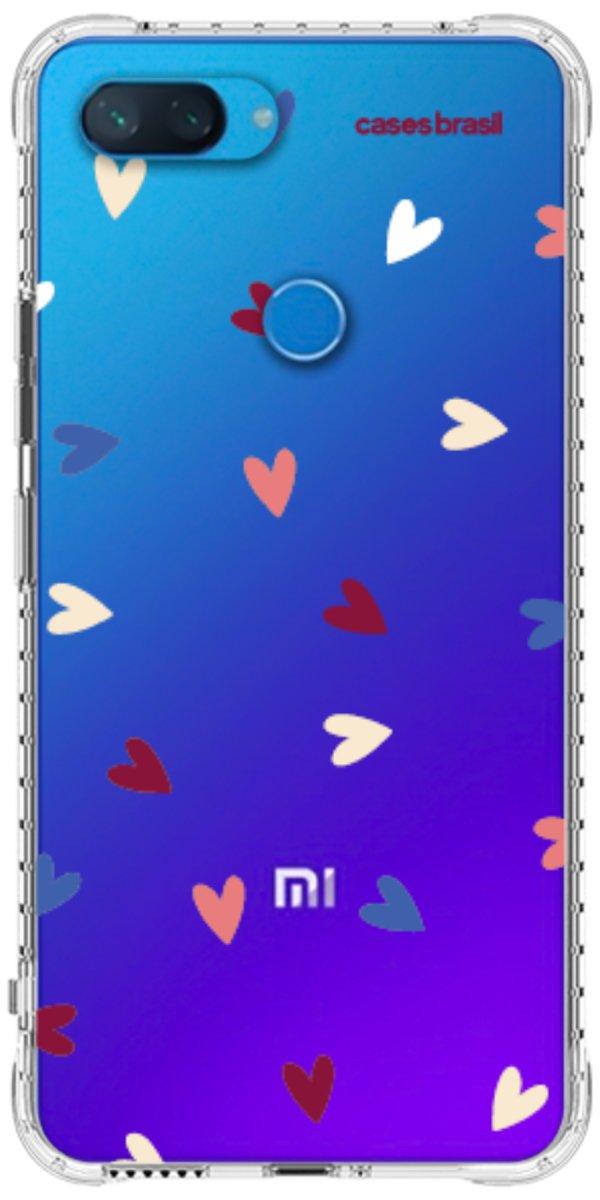 Capinha para Celular Corações Coloridos