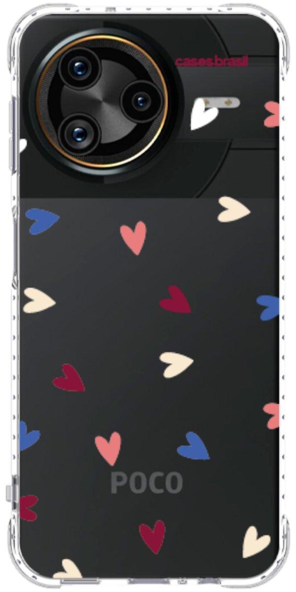 Capinha para Celular Corações Coloridos