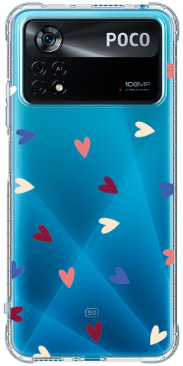 Capinha para Celular Corações Coloridos