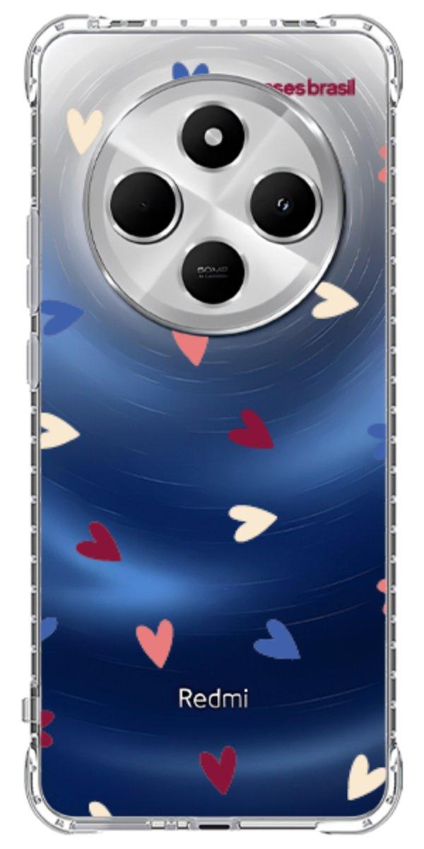 Capinha para Celular Corações Coloridos